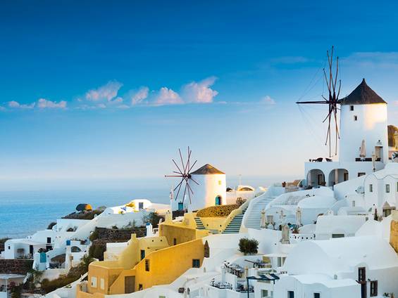 Immobilienkauf Griechenland, Auslandsimmobilien, Santorin, Foto: iStock/proslgn